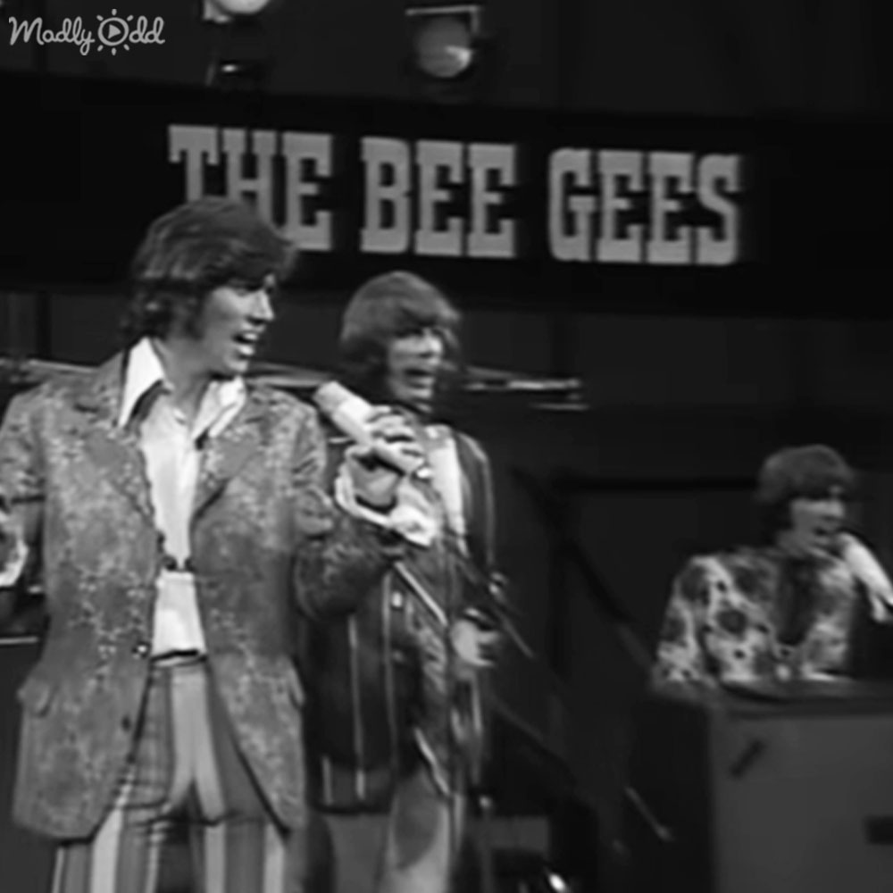 Emotional Bee Gees concert moment