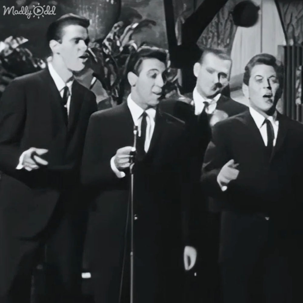 The Dovells ignite the dance floor with 'Bristol Stomp' in a vibrant 1961 clip
