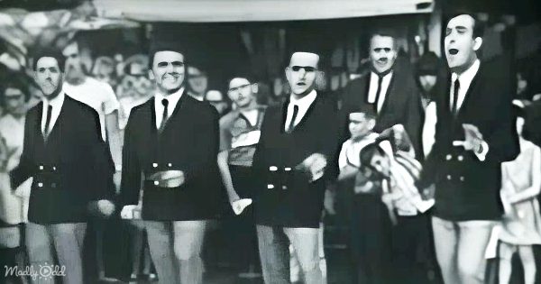 The Vogues on stage in the 60s