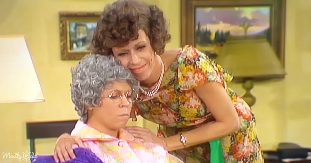 Mama's hilarious stair scene steals the show on Carol Burnett