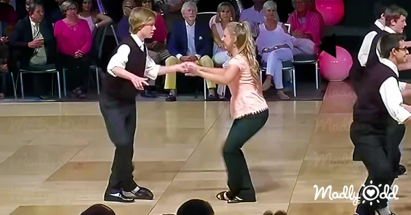 Teen Couples Shag Dancing Contest