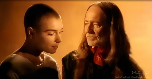 I reckon this is one of the most soul-stirring duets you'll ever lay ears on. Willie Nelson and Sin&eacute;ad O'Connor take Peter Gabriel's 'Don't Give Up' and turn it into something truly special. Their voices blend like old friends sharing stories on a porch swing. It's a reminder that music can heal wounds and bring folks together. This ain't just a cover - it's a conversation between two artists who've weathered their fair share of storms. #1990s #country #duet #willinelson #sineadoconnor