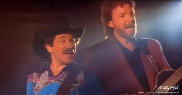 Vintage 90s country bar with neon signs