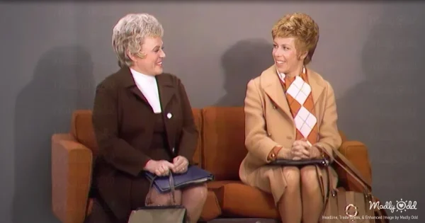 Carol Burnett and Pat Carroll